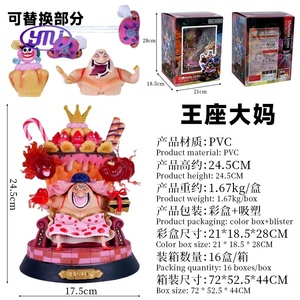 ฟิกเกอร์อะนิเมะญี่ปุ่นชิ้นเดียวชาร์ลอตต์ลินลินโซล-วิญญาณผลไม้แม่ใหญ่ PVC แอ็กชันฟิกเกอร์สำหรับเด็กของขวัญ - Product Image 2