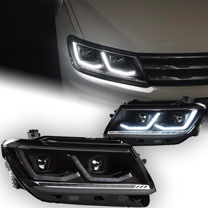 Faro a LED TT-ABC per <span class=keywords><strong>Volkswagen</strong></span> <span class=keywords><strong>VW</strong></span> <span class=keywords><strong>Tiguan</strong></span> 2017-2020 con Animazione all'Avvio e Indicatore di Direzione Sequenziale - Product Image 3