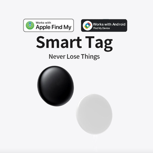 Localizzatore Smart Tracker Air Tag Impermeabile, Dispositivo Anti-smarrimento <span class=keywords><strong>con</strong></span> Allarme Luminoso e Controllo Remoto per iPhone (App Find My), <span class=keywords><strong>Custodia</strong></span> in Plastica - Product Image 4