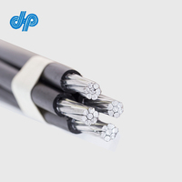 Cable de Aluminio Preensamblado de 10, 16, 25, 35, 50, 70, 95, 120 mm², Precio del Cable de Aluminio LV ABC para Argentina, 70 o 90 Grados