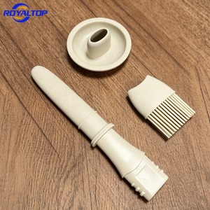 Dispenser di Lusso in Vetro Ultra-Trasparente per Olio d'Oliva, Miele e Uova con Grande Pennello in Silicone per Cucinare, Grigliare e Cuocere al Forno - Product Image 6
