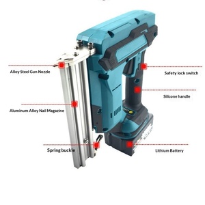 Cloueuse sans fil professionnelle 21V sans balais au lithium F30 rechargeable pour la décoration intérieure et les travaux de menuiserie - Product Image 2