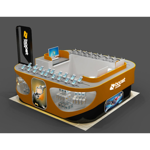 การออกแบบตู้วางโทรศัพท์มือถือระดับไฮเอนด์การออกแบบเค้าโครงโชว์รูมโทรศัพท์มือถือแบบเปิดแนวคิด - Product Image 5