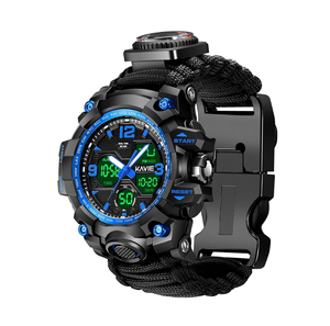 Montre tactique numérique de survie DFS16 23-en-1, bracelet réglable multifonctionnel, montres de sport étanches - Product Image 2