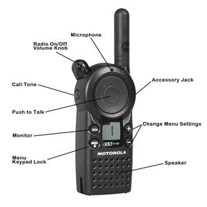 Портативная аналоговая рация CLS1110 UHF, 1 канал, выходная мощность 5 Вт, большая дальность связи, двусторонняя связь, аккумулятор 1500-2000 мАч - Product Image 2