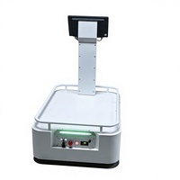Robot de logistique d'entrepôt : capacité de charge utile de 120 kg, navigation laser AGV/AMR avec évitement visuel des obstacles