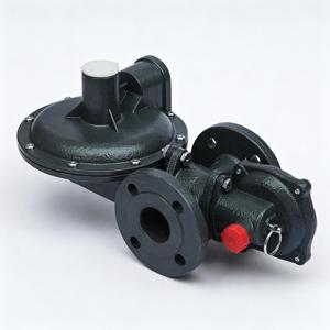 RTZ-25 (L) / 0.4FQ型ガス圧力調整器 LPG、ヘリウム、プロパン、アルゴン、天然ガス用 金属製 1年保証 - Product Image 3