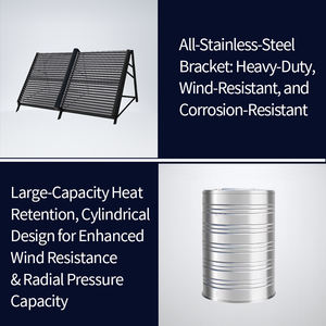 Collecteur <span class=keywords><strong>solaire</strong></span> à tubes sous vide à nano-revêtement Sinospring pour hôpital, complexe hôtelier, transfert de chaleur rapide, collecteur <span class=keywords><strong>solaire</strong></span> à tubes sous vide - Product Image 6