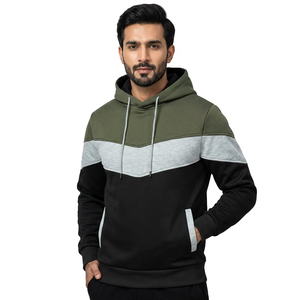 Sudadera con Capucha 100% Algodón, Diseño Sólido, Otoño Invierno, Diseño Popular, Superventas, Forrada, Lavada, Crea Tu Propio Estilo, Sudadera Básica - Product Image 1