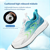Chaussures décontractées pour hommes à fermeture Twist Dial sans lacets, en maille respirante et amortie, OEM ODM, logo personnalisé, marque privée