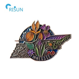 Aimant de réfrigérateur personnalisé, souvenir, carte de l'État du <span class=keywords><strong>Tennessee</strong></span>, drapeau américain, épingle à revers, badge, broche, épingle en émail personnalisée du <span class=keywords><strong>Tennessee</strong></span> - Product Image 6