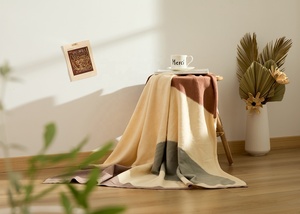 BL Fashion manta de <span class=keywords><strong>punto</strong></span> cálida <span class=keywords><strong>y</strong></span> cómoda para sofá <span class=keywords><strong>y</strong></span> decoración del hogar, súper suave <span class=keywords><strong>y</strong></span> acogedora - Product Image 3