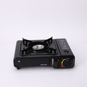 Cuisinière à gaz Portable en acier inoxydable pour Camping en plein air petit ménage marmite Barbecue carte d'allumage électronique dîner facile - Product Image 2