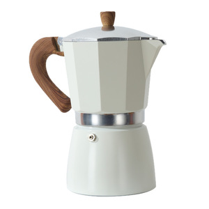<span class=keywords><strong>Cafetière</strong></span> Moka artisanale de style italien classique, <span class=keywords><strong>petite</strong></span>, en métal, à valve unique, avec kit de préparation manuelle - Product Image 6