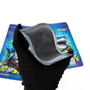 Sachet Doypack Mylar Holographique Imprimé Personnalisé, Imperméable et Refermable pour Protéines en Poudre et Snacks Secs - Product Image 4