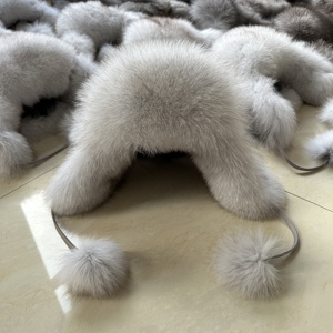 <span class=keywords><strong>Gorro</strong></span> Ruso Soviético <span class=keywords><strong>Ushanka</strong></span> con Orejeras de Piel de Zorro, <span class=keywords><strong>Gorro</strong></span> de Aviador de Felpa para Invierno, Grueso - Product Image 2