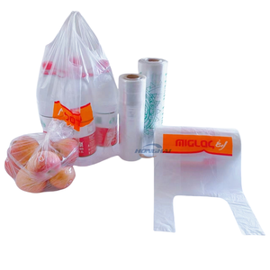 Sacchetti <span class=keywords><strong>di</strong></span> plastica a gilet multiuso per <span class=keywords><strong>la</strong></span> spesa, portaoggetti domestici, sacchetti shopping con messaggio <span class=keywords><strong>di</strong></span> ringraziamento - Product Image 6