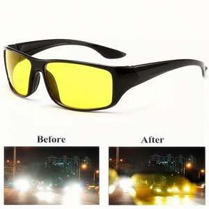 Gafas de Sol Deportivas Personalizadas al por Mayor con Logotipo, Lentes Amarillas, Antideslumbrantes, Visión Nocturna para Hombre y Mujer - Product Image 2