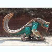 Monstres de modèle de dinosaure animés de nouveau style de vente chaude personnalisés pour le spectacle de parc public