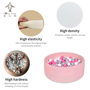 <span class=keywords><strong>Piscine</strong></span> à balles en mousse personnalisée OEM pour tout-petits et enfants, couleur <span class=keywords><strong>rose</strong></span>, utilisation intérieure, idéale pour centres commerciaux et écoles - Product Image 4