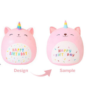 Üretici toplu toptan yumuşak doldurulmuş hayvan bebek OEM Logo sevimli tasarım isteğe özel peluş oyuncak - Product Image 5