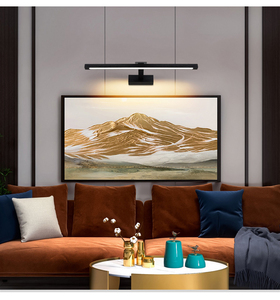 Luminaire mural LED rotatif sans fil avec miroir pliable, télécommande, corps en aluminium, pour cuisine et salle de bain - Product Image 3