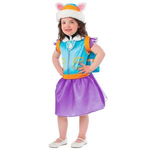Children's Anime Costume Set Girls <b>Purple</b> Blue Dress With <b>Hat</b> And Vest For Performance Spring 2021 - Product Image 1