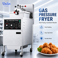 Friteuse à pression électrique commerciale Henny pour poulet, machine à frire le poulet, à vendre