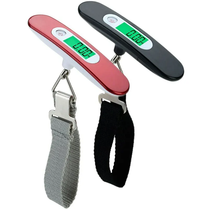 J&R Factory Low Price Lightweight Mini Postal Express Hand Held Weighing Balance Daily Travel Electronic Portable Luggage Scale