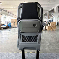 Siège en cuir VIP Captain de luxe pour Sprinter W907, adapté aux accessoires de conversion intérieure de fourgonnette utilitaire légère Mercedes Sprinter