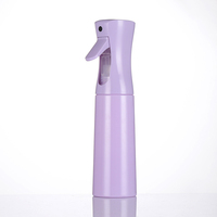 Botella de Spray Continuo Chenwu PW017 al por Mayor, con Logotipo Personalizado OEM, 200ml 300ml, Forma Cilíndrica Transparente, Pulverizador de Niebla Fina de PP/PET