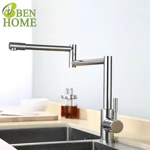 Rubinetto pieghevole rubinetto pieghevole lavello da cucina flessibile e rubinetto da cucina