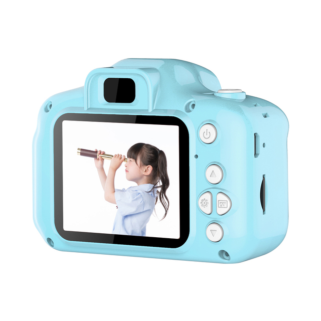 2022 Children's Digital HD Camera Mini Dual Photo Puzzle Parent-child Cartoon Toy