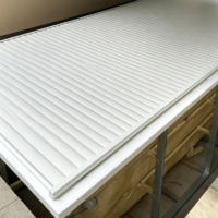 Couverture de piscine automatique Alufer, couverture de spa électrique à enroulement pour piscine extérieure, télécommande jusqu'à 3,5 m de largeur