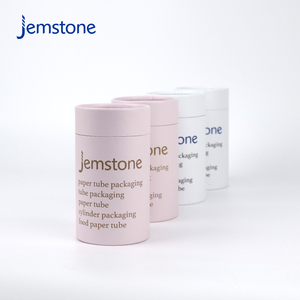 Custom Design Recyclable Food Herbal Gel Capsule Kraft Cardboard Cylinder Packaging Box <b>Protein</b> <b>Powder</b> Paper Tube Container - Product Image 5