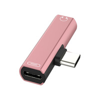 2 in 1 USB-C zu USB C und 3,5mm Audio-Kopfhörer-Buchse Adapter