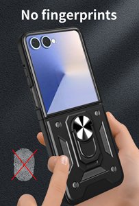Ốp lưng điện thoại omeve cho Samsung Galaxy Z Flip 7 chống sốc <span class=keywords><strong>Armor</strong></span> cho Samsung Z Flip 6 <span class=keywords><strong>5</strong></span> 4 3 Vòng ốp lưng cứng đứng - Product Image 4