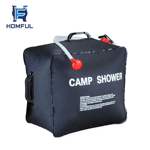 HOMFUL 36L <span class=keywords><strong>solaire</strong></span> portative de camping de sac de <span class=keywords><strong>douche</strong></span> <span class=keywords><strong>avec</strong></span> <span class=keywords><strong>douchette</strong></span> extractible - Product Image 1