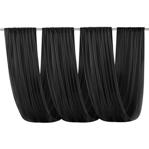 Tenda di garza su misura per matrimonio soffitto mantovane tende per soggiorno decorazione esterna - Product Image 3