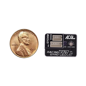 AGFRC GY04M V3.5 Gyroscope miniature à double gain haute sensibilité avec boîtier métallique pour voiture RC <span class=keywords><strong>Mini</strong></span> <span class=keywords><strong>Z</strong></span> 1/28 - Product Image 3