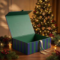 Boîtes cadeaux rigides pliables magnétiques de qualité supérieure, biodégradables, écologiques, pour vêtements et chaussures, avec laminage mat, vente en gros