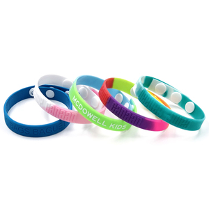 Pulseras de Silicona, Pulseras de Silicona para Softbol, Pulseras de Silicona Color Verde Azulado - Product Image 6