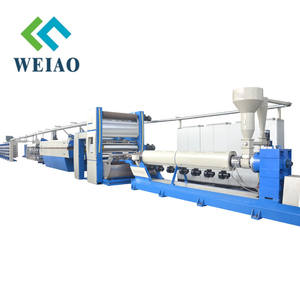 Venta caliente bolsa de tejido Pp línea de cinta de plástico dibujar de hilo plano extrusora - Product Image 6