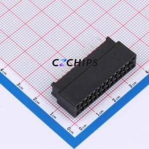 X2549WV-2x12-PTV01 Gold Finger <b>Connector</b> Through hole Component (THT),P=2.54mm <b>Connector</b> - Product Image 1