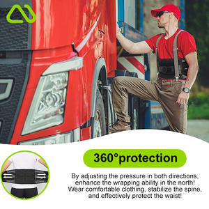 Cinturón de Soporte Lumbar Ajustable, Transpirable, Elástico, Ligero y Ecológico para Hombres y Mujeres Adultos, Soporte para Espalda y Vientre, Verano, OEM ODM - Product Image 6