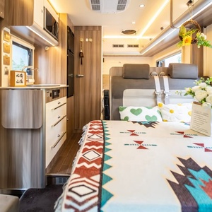 Remolques Diésel con Conductor para Sitios Turísticos, Precios de RVs, Camioneta Diésel 4x4 de 118KW, Refrigeradores Diésel 3.0T para RVs, para <span class=keywords><strong>IVECO</strong></span> Usados - Product Image 6