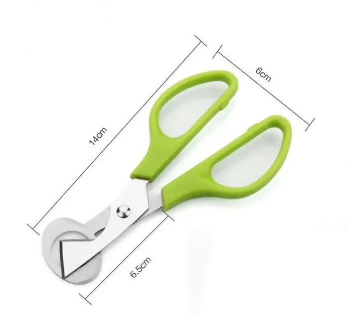 kitchen gadgets 2024 easy useful kitchen tools scissors for quail Stainless Steel practical eggs tools Egg Cutter Egg Scissors