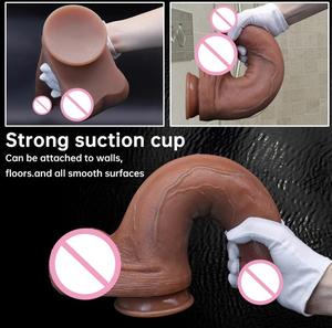 Super <strong>Big</strong> <strong>Dildos</strong> for Women 7.5cm*34cm Liquid Silicone Realistic <strong>Dildo</strong> Soft Artificial Penis Sex Toys for Women Adult Xx.xx% - Product Image 5
