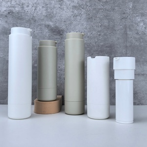 30ml Plastic PP Airless Twist-up Lotion <b>Pump</b> <b>Bottle</b> Eco-Friendly Recyclable for Face Cream Skin Care Serum Packaging - Product Image 1