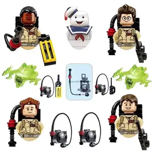 Set de 7 Piezas Compatible con 10274 75828 75827, Bloques de Construcción de Plástico de la Película <span class=keywords><strong>Cazafantasmas</strong></span>, Peter Egon Spengler, Juguete DIY Mini - Product Image 4